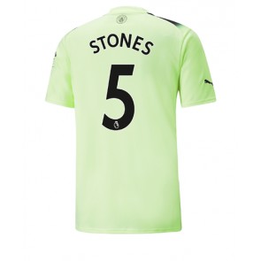 Manchester City John Stones #5 Tredje Tröja 2022-23 Kortärmad